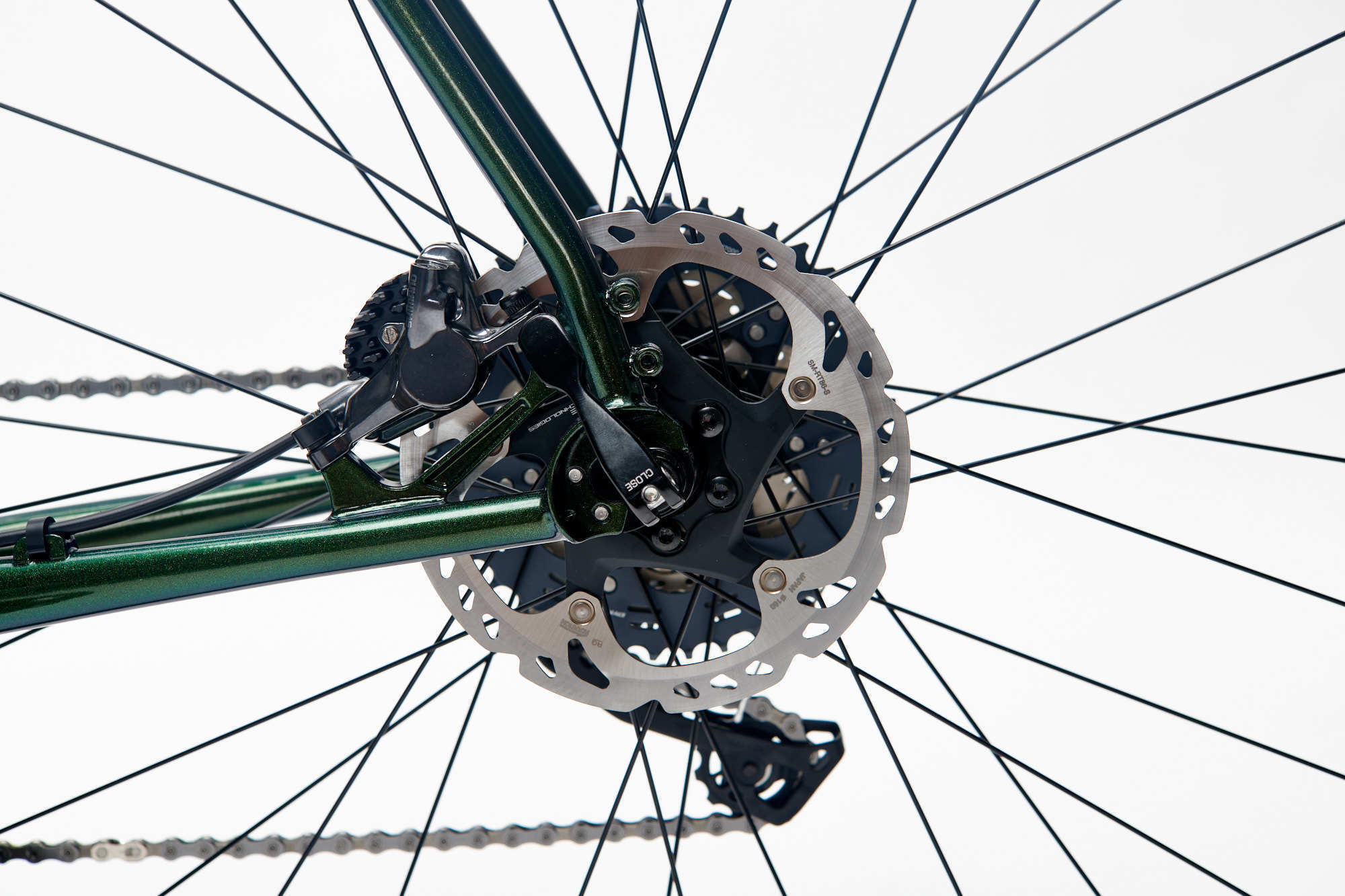 Hamulce hydrauliczne w rowerze Shimano SM-RT86