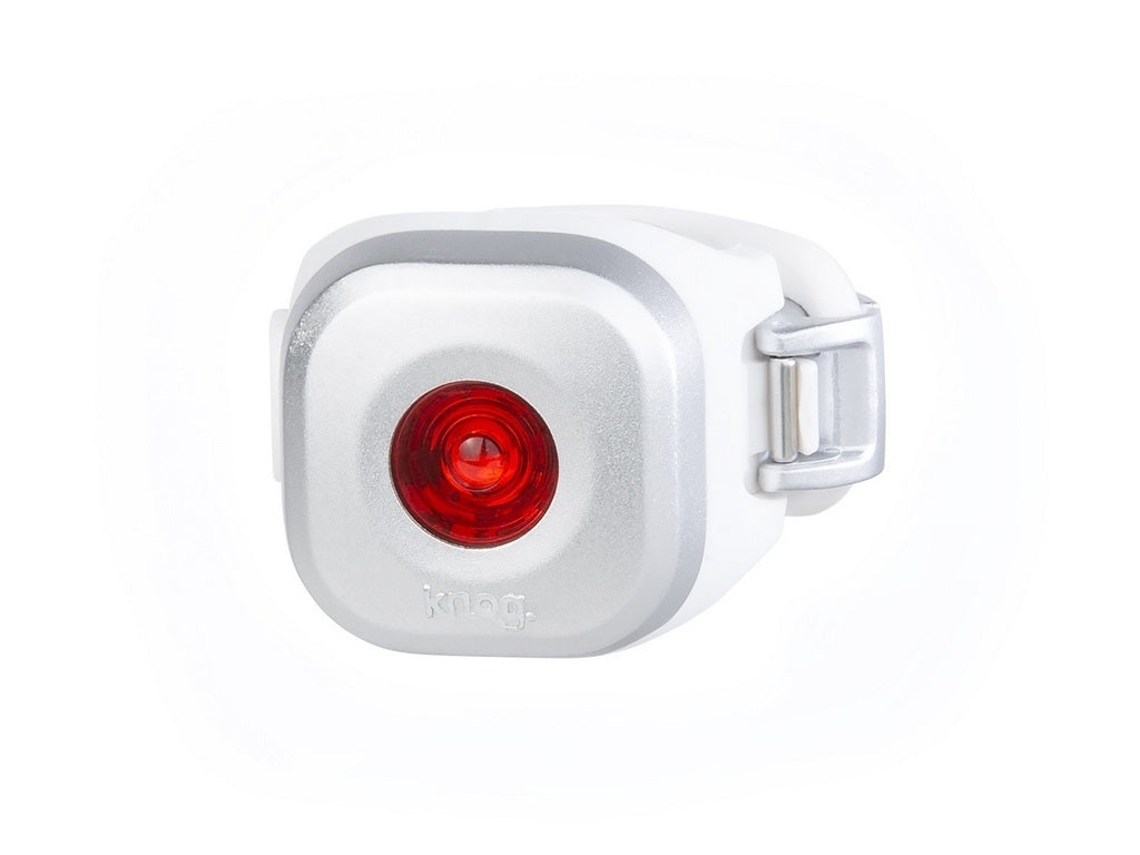 Lampka Knog Blinder Mini Dot tylna srebrna