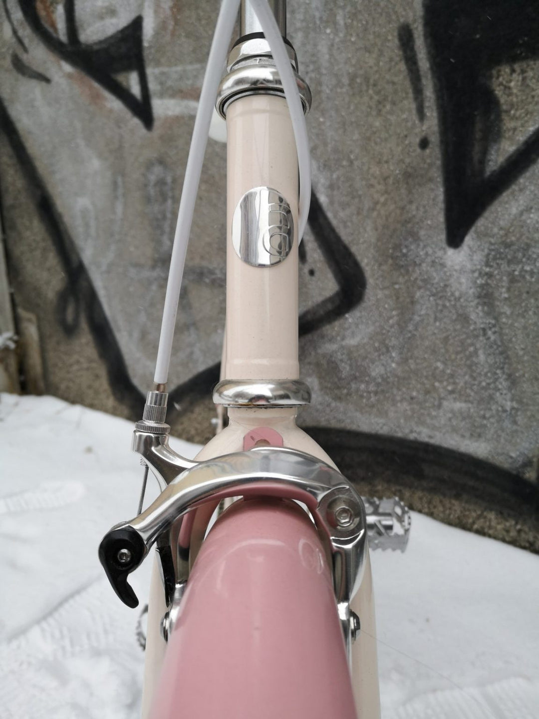 Rower Damka Kremowy 52