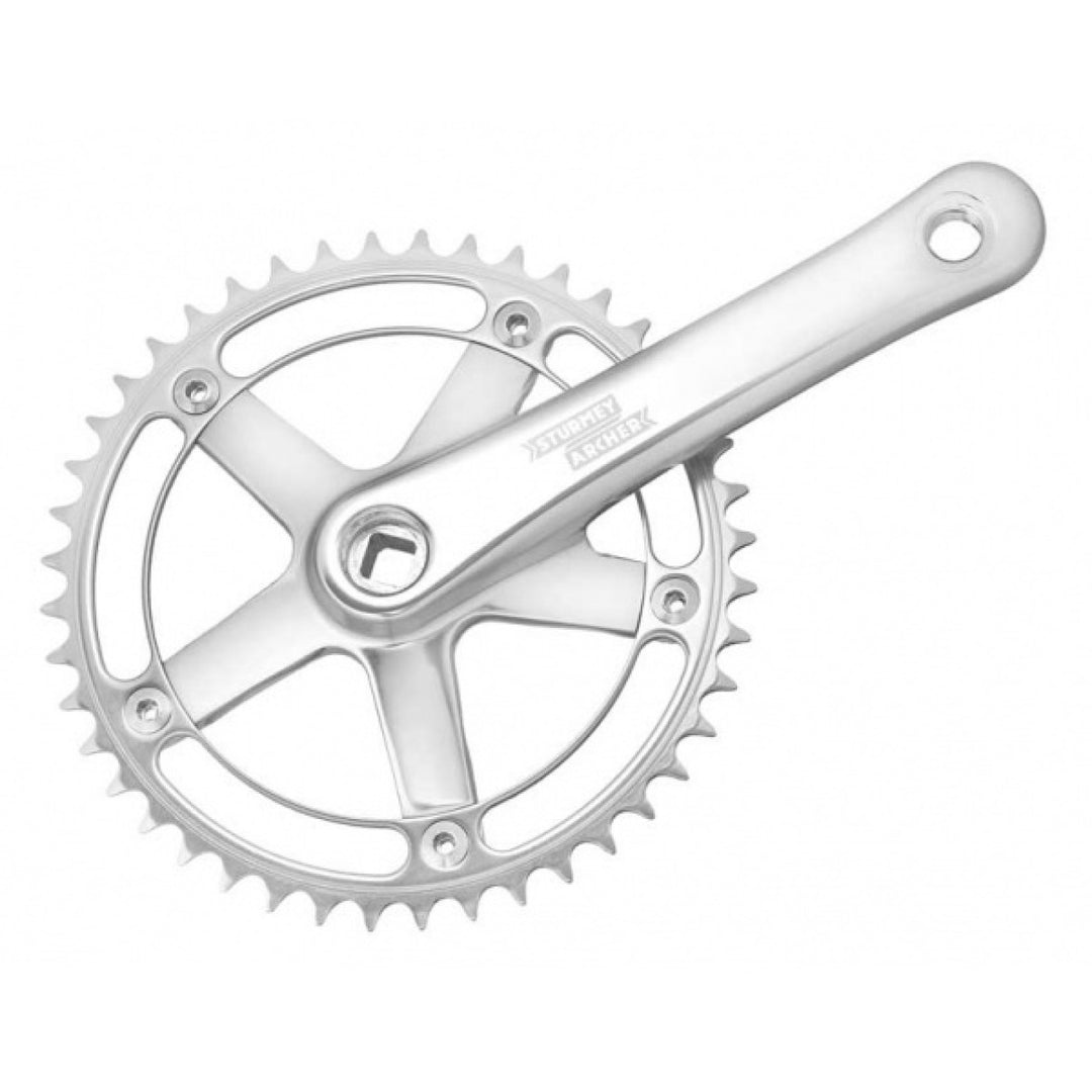 Korba Sturmey Archer FCT66 46T - srebrna