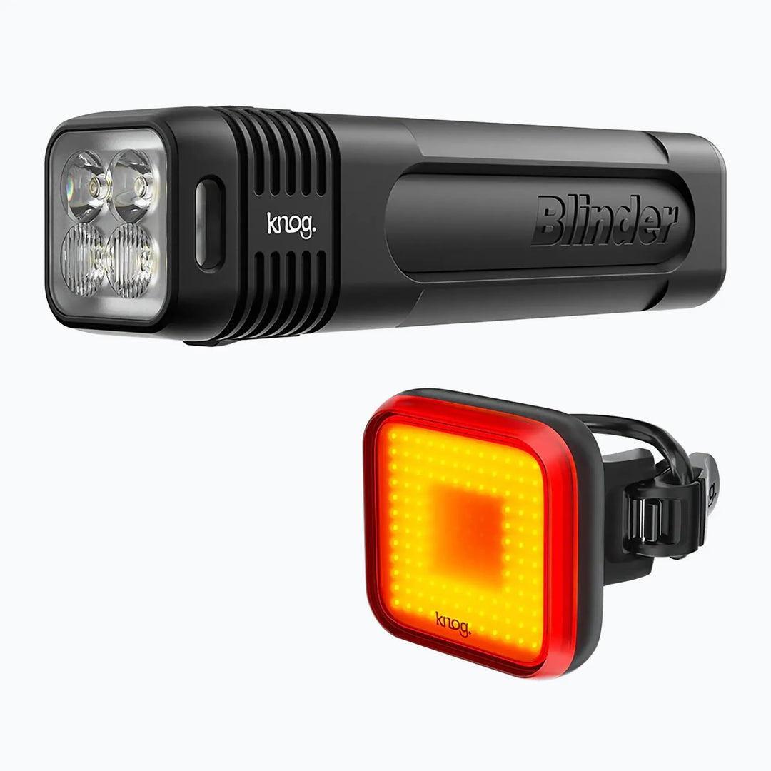 Zestaw Knog Blinder Pro 900 + Knog Blinder Square tył