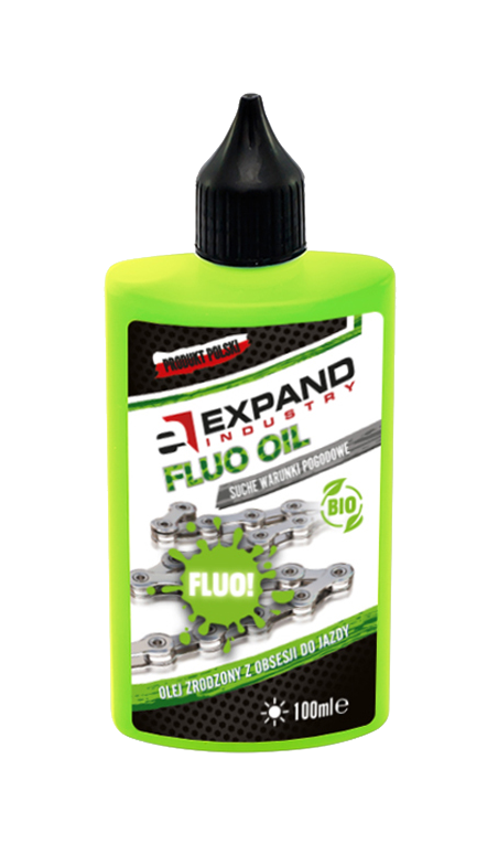 Smar do łańcucha Expand Fluo Oil 100ml - zielony