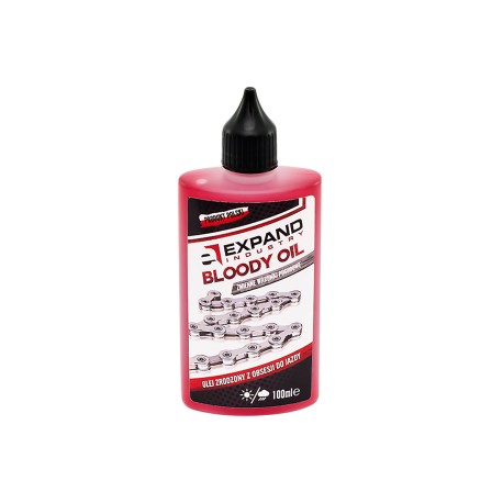 Smar do łańcuchca Expand Bloody 100ml - czerwony