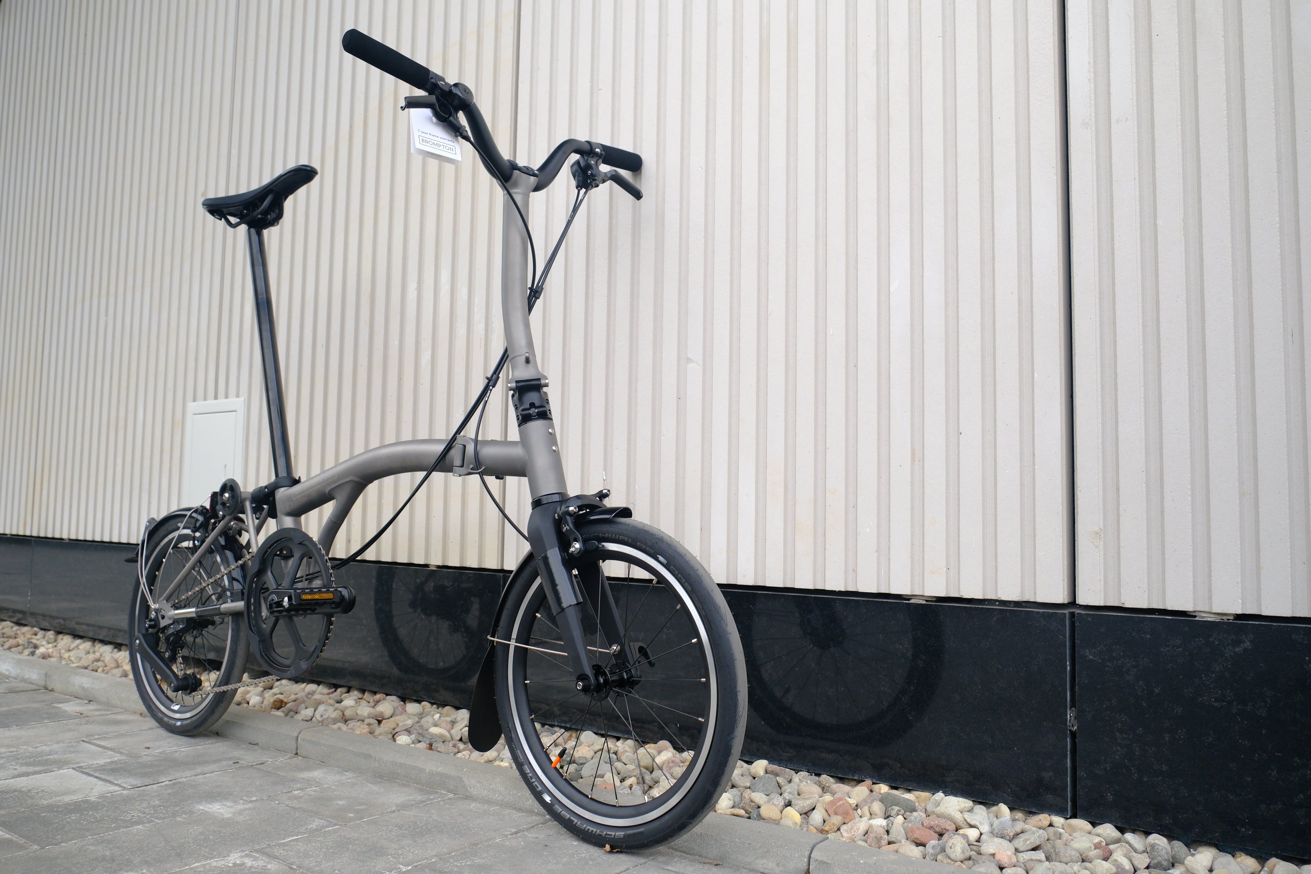 Brompton T Line - Tytan w składaku