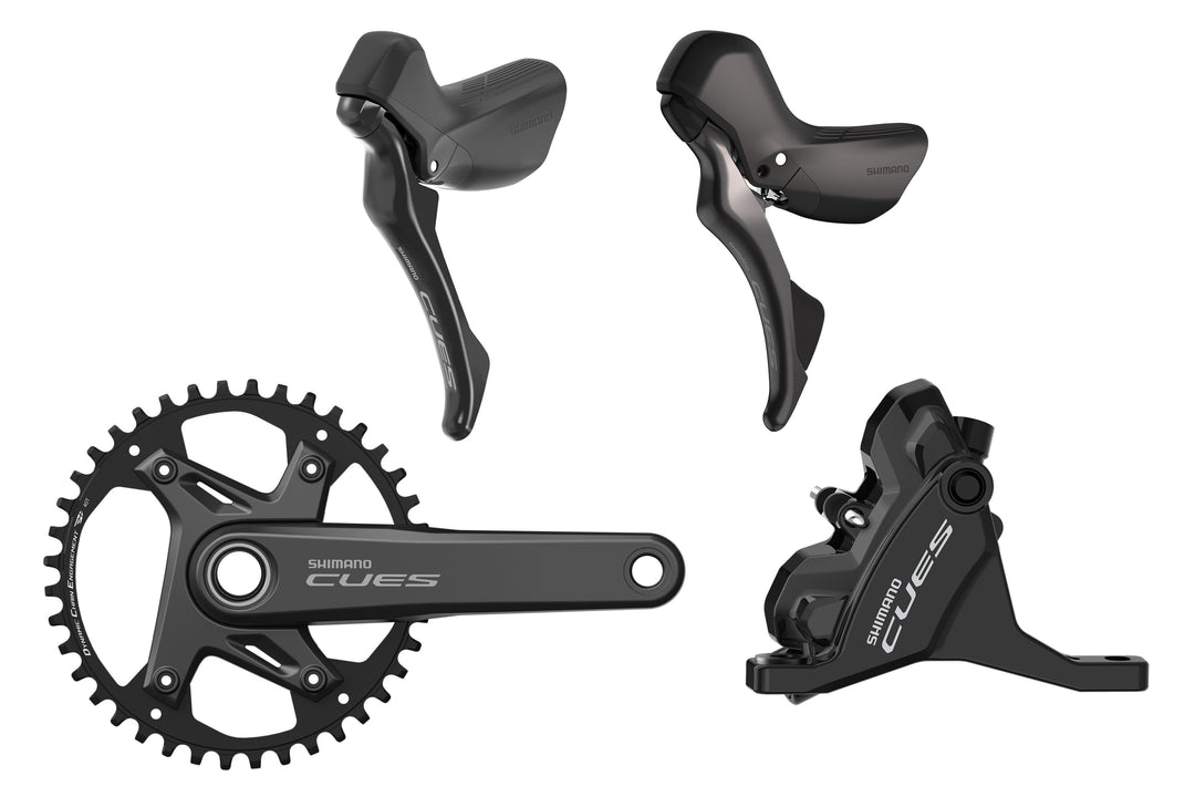 Shimano CUES z manetkami drop-bar