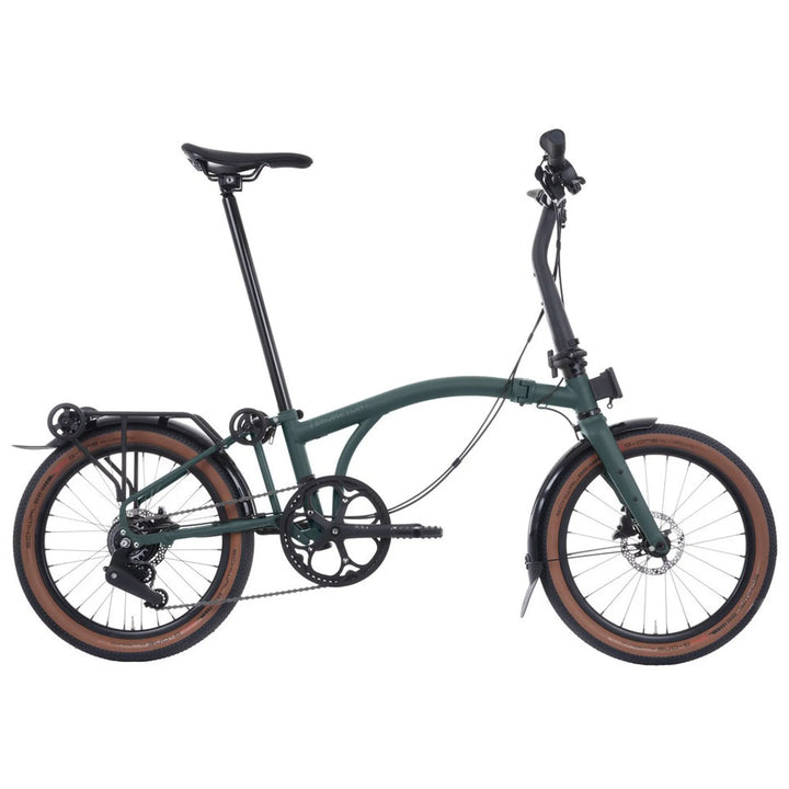 Brompton G-line S8R Forest Green — widok roweru
