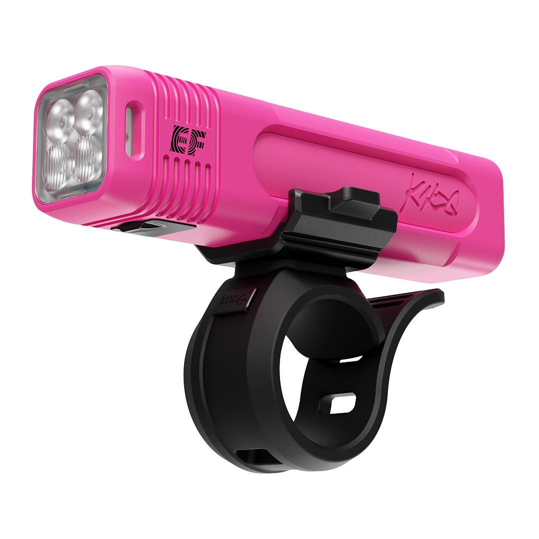 Lampa przednia Knog Blinder Pro 900 lm EF limited różowa