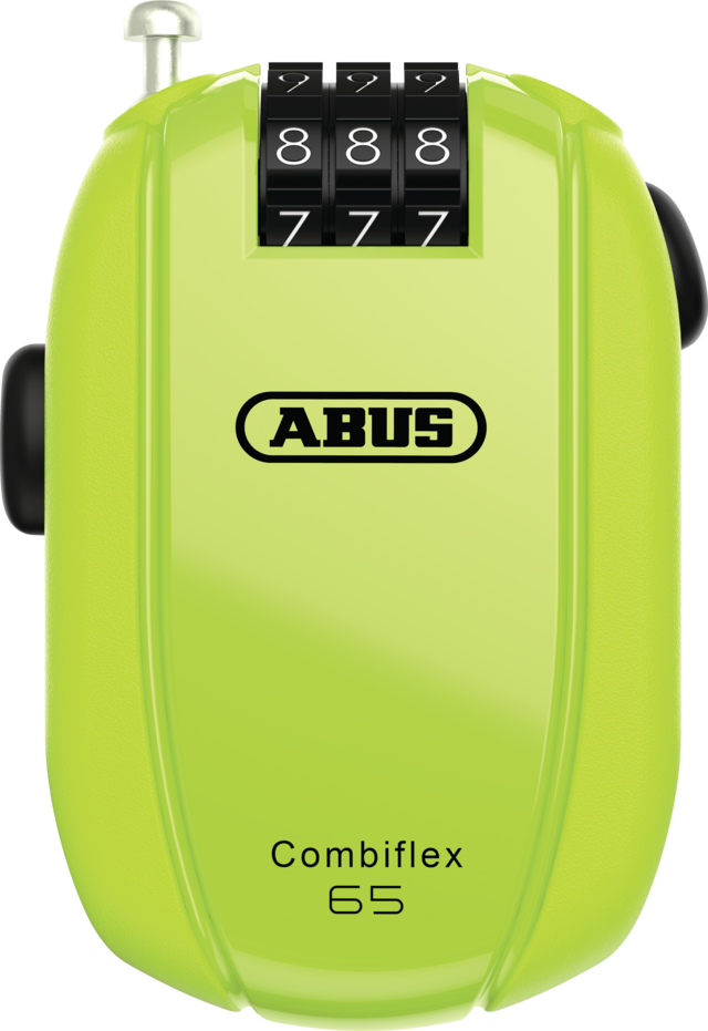 Zapięcie Abus Combiflex StopOver 65 Neon