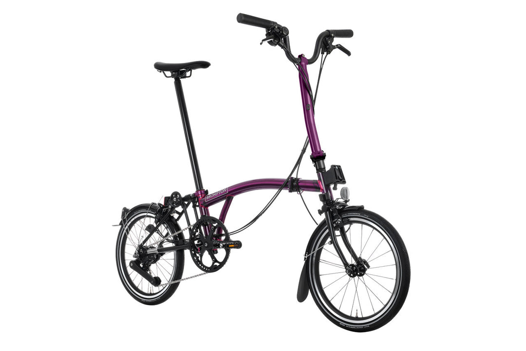 Brompton P-line Explore H12L Amethyst lacquer