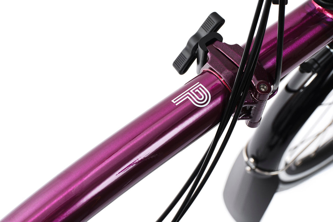 Brompton P-line Explore H12L Amethyst lacquer