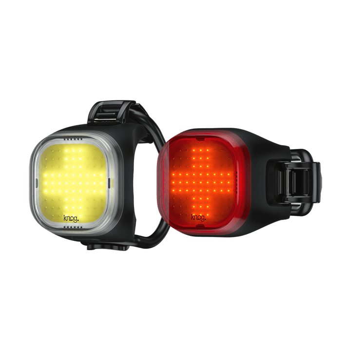 Knog Blinder Mini Cross – widok zestawu