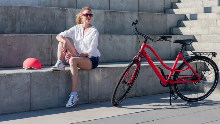 Rower elektryczny BZEN Amsterdam – niezwykle komfortowy i stylowy rower stworzony z myślą o kobietach, które chcą poruszać się po mieście lekko i bez wysiłku.