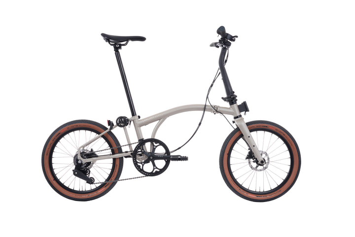 Brompton G line H8R Traildust White Extended