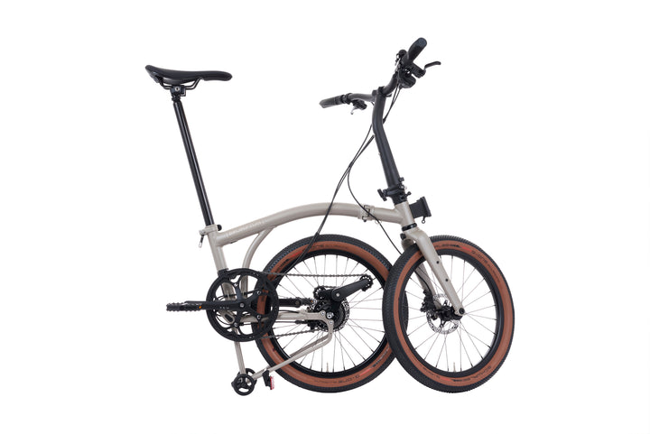 Brompton G line H8R Traildust White Extended