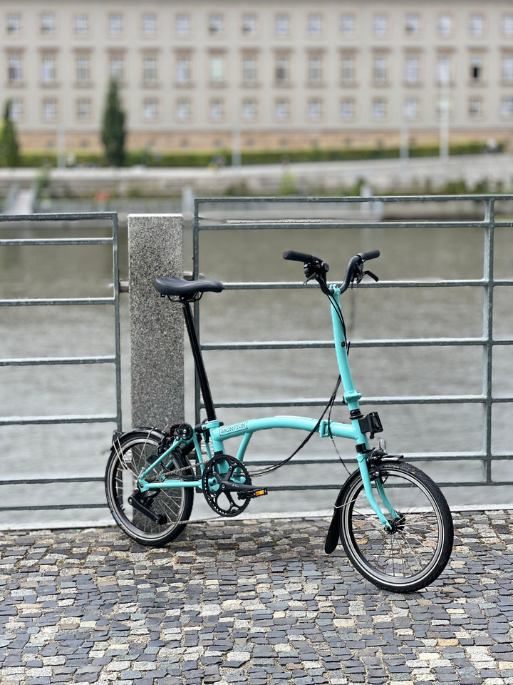 Brompton C-line Explore H12L turkish green