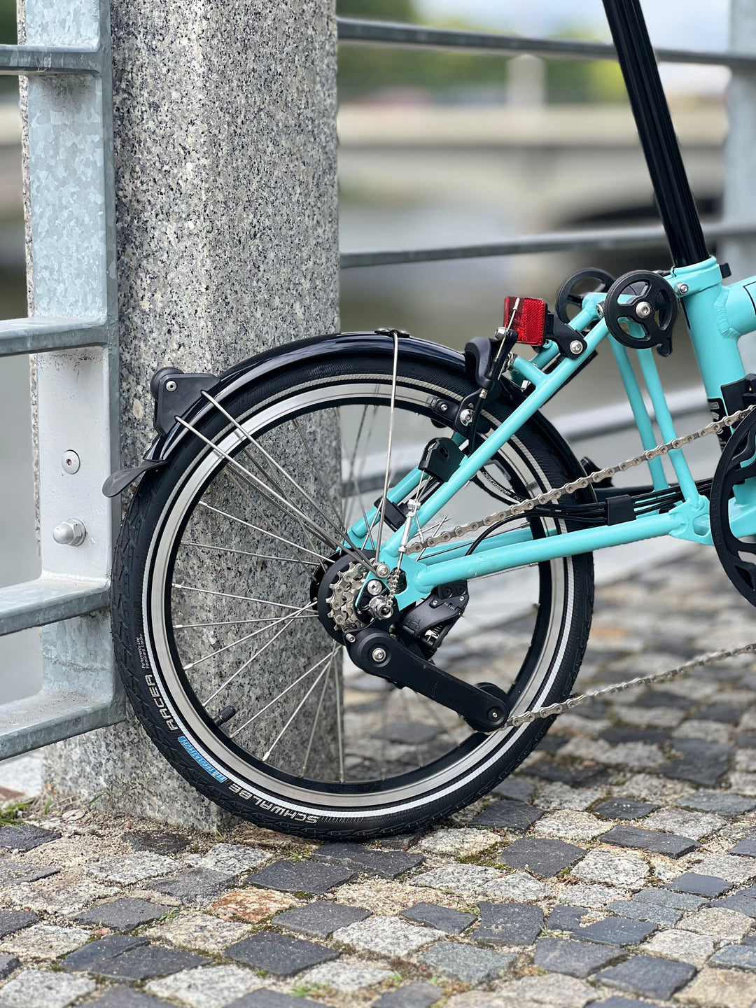 Brompton C-line Explore H12L turkish green