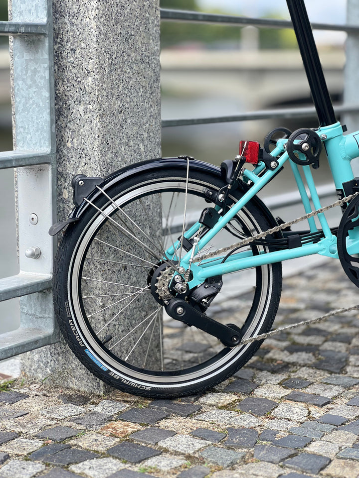 Brompton C-line Explore H12L turkish green