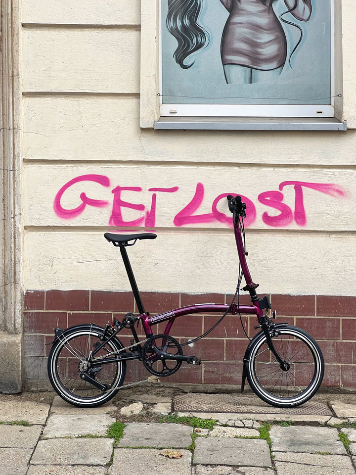 Brompton P-line Explore H12L Amethyst lacquer