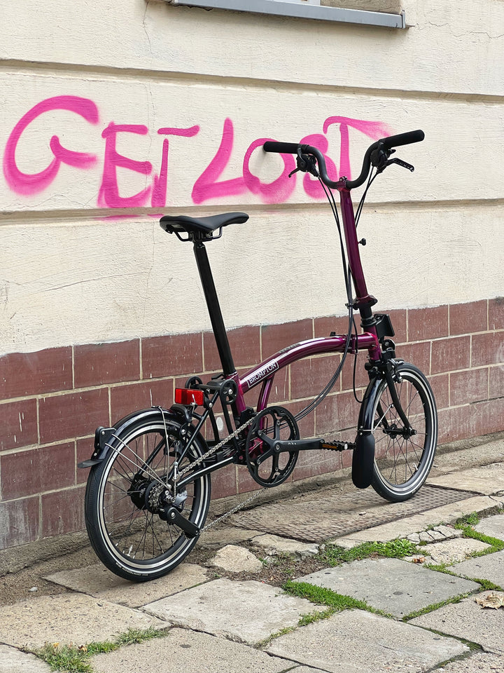 Brompton P-line Explore H12L Amethyst lacquer