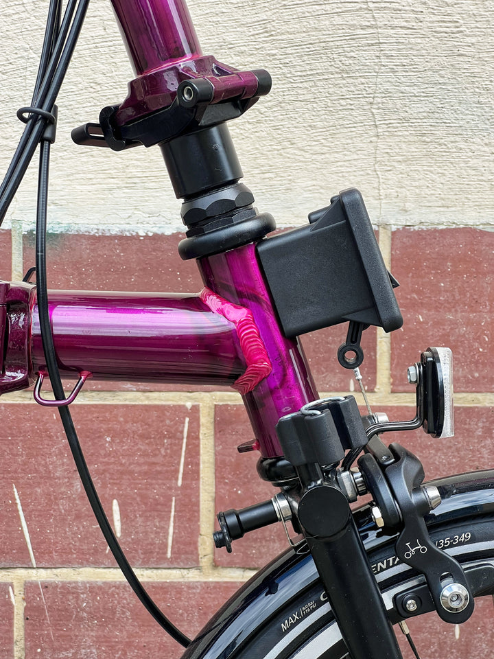 Brompton P-line Explore H12L Amethyst lacquer