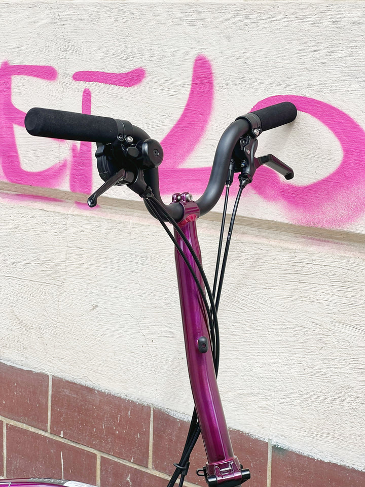 Brompton P-line Explore H12L Amethyst lacquer