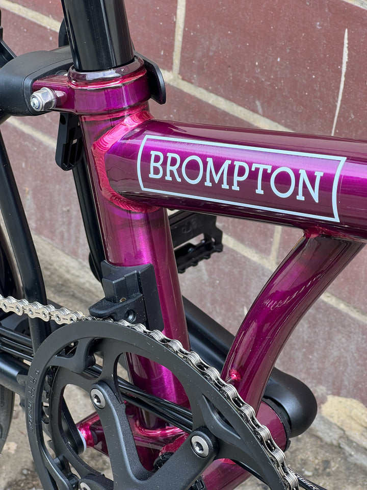 Brompton P-line Explore H12L Amethyst lacquer