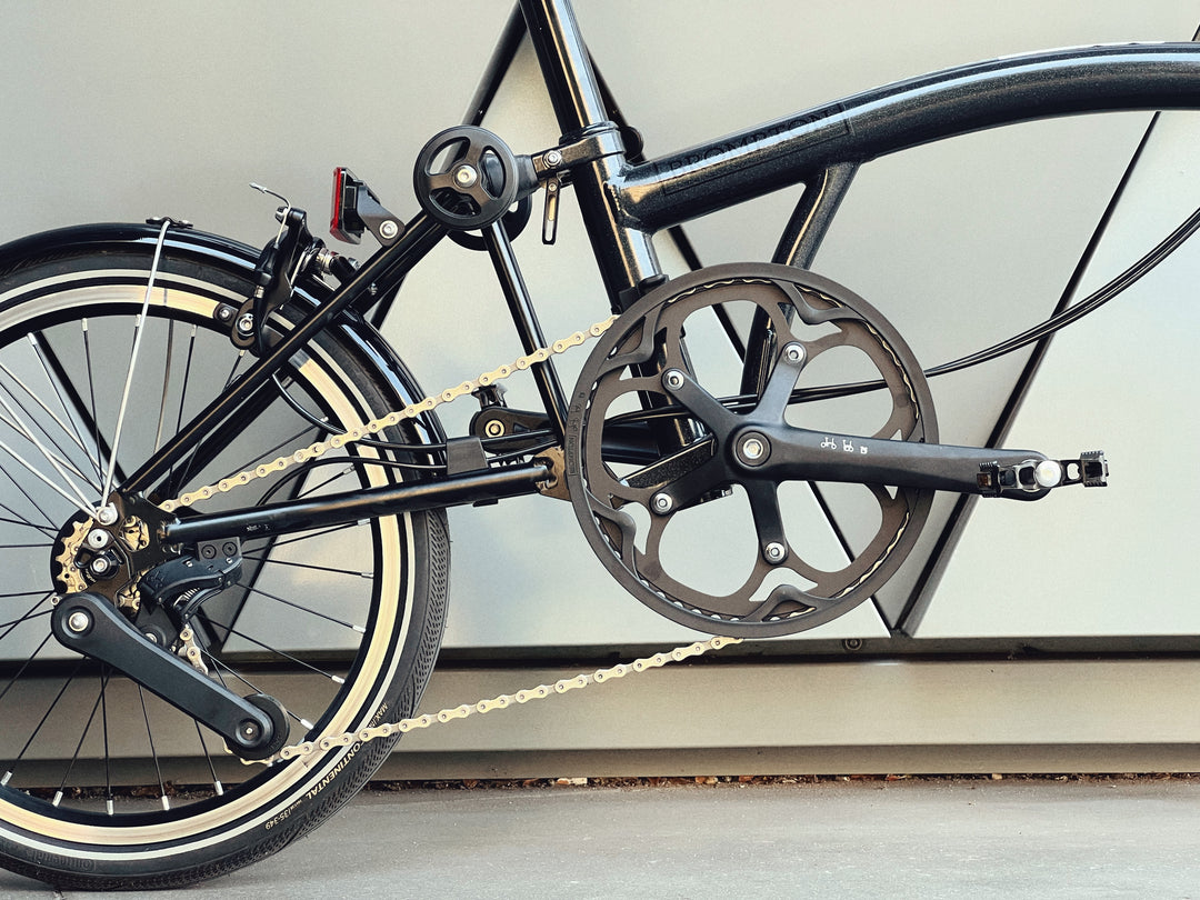 Brompton P-line S4L Midnight Black Metallic