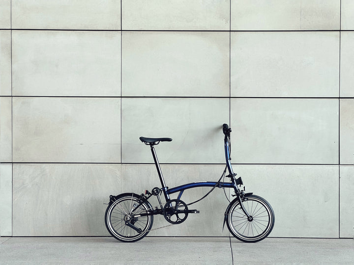 Brompton P-line Explore M12L Bolt Blue Laquer
