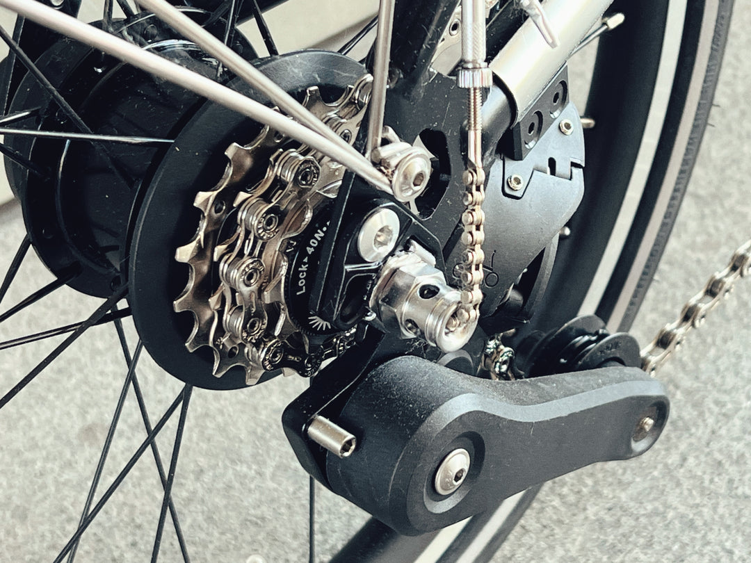 Brompton P-line Explore M12L Bolt Blue Laquer
