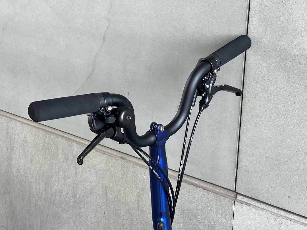 Brompton P-line Explore M12L Bolt Blue Laquer