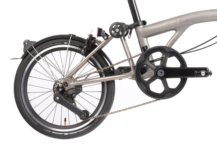 Brompton T-Line M4L Blasted Ti Extended