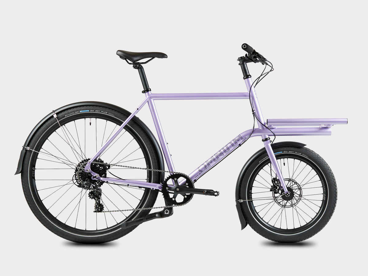 Rower Omnium Mini V3.1 Alfine 8s carbon drive + webbing Lilachaze
