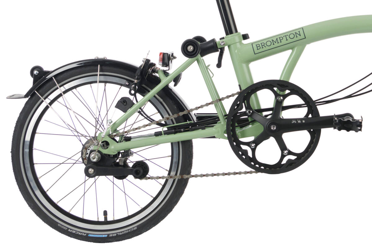 Brompton C-line Explore M6R Matcha Green SV8 – Antymateria