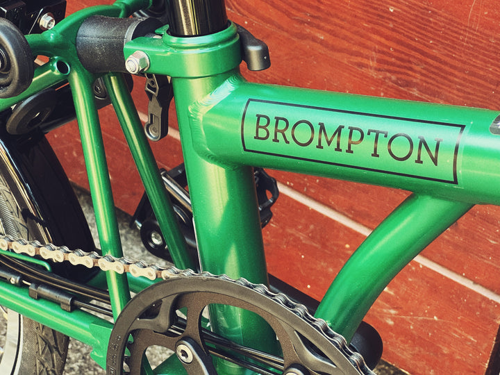 Brompton C-line Explore H6L Racing green Brooks