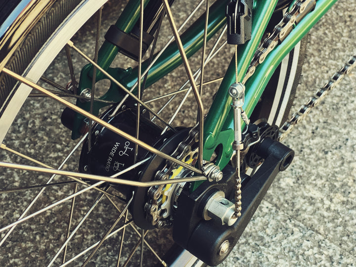 Brompton C-line Explore H6L Racing green Brooks