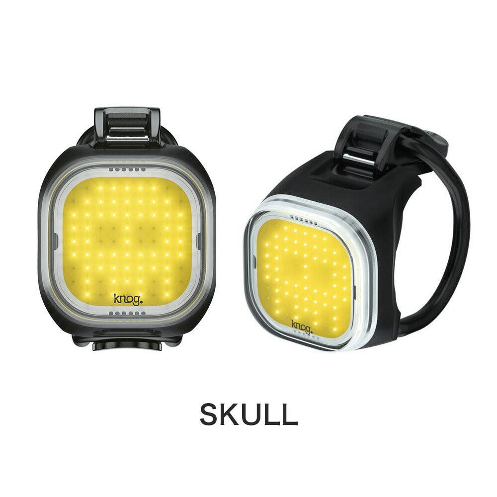 Lampka Knog Blinder Mini Skull przód