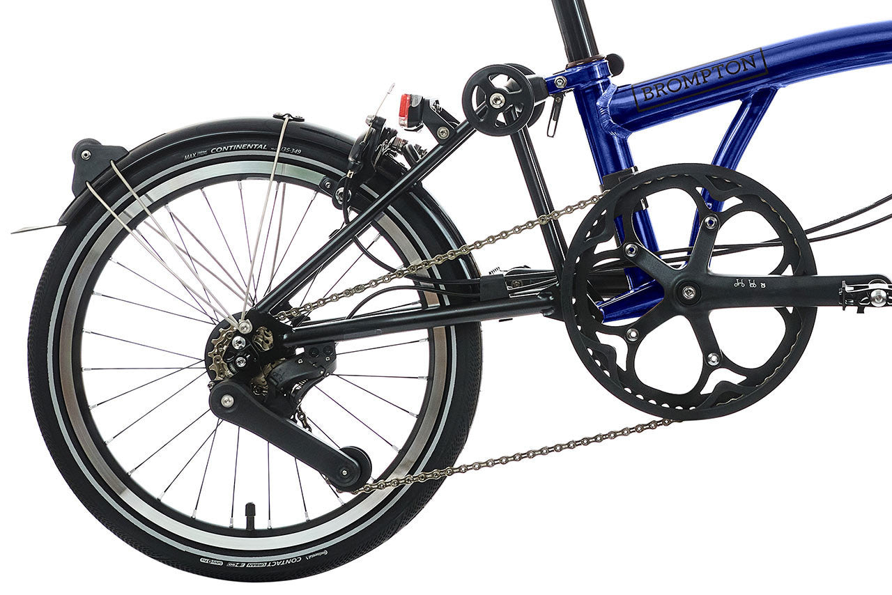 Brompton P-line M4L Bolt Blue Lacquer – Antymateria