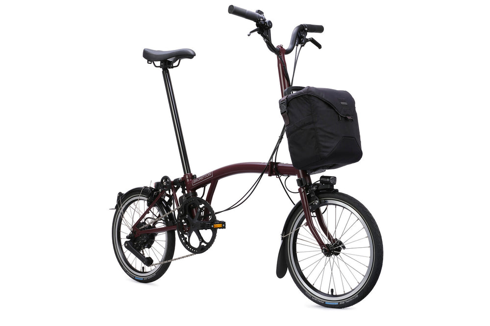 Brompton C-Line Electric H4L Red Plum Extended — dodatkowe ujęcie