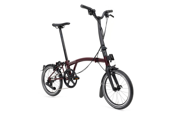 Brompton P Line H12L Plum Red Standard — dodatkowe ujęcie