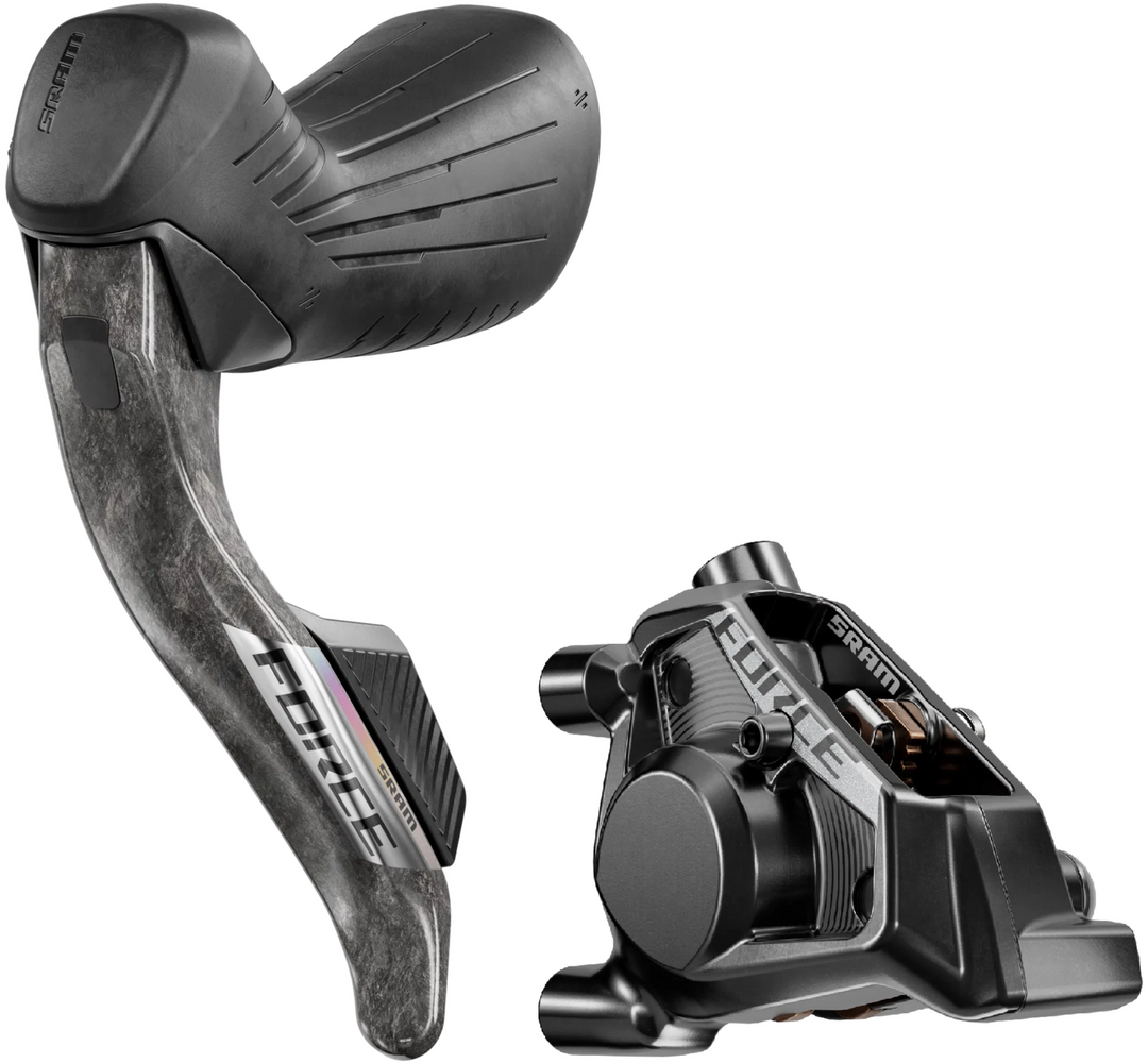 Klamkomanetka + zacisk SRAM Force XPLR AXS E1 przód