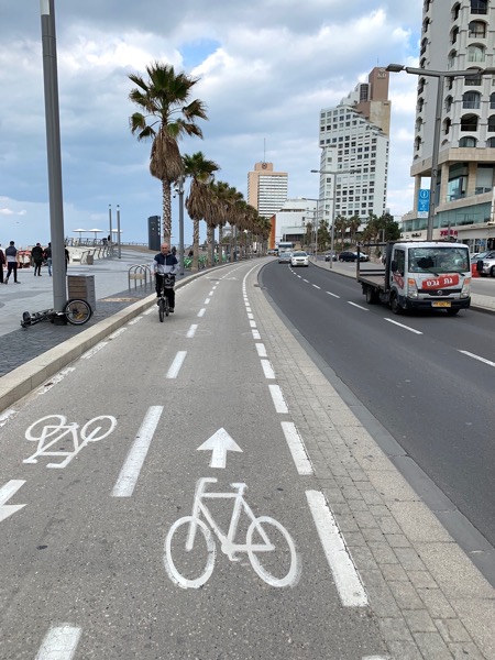 Tel Awiw na rowerze