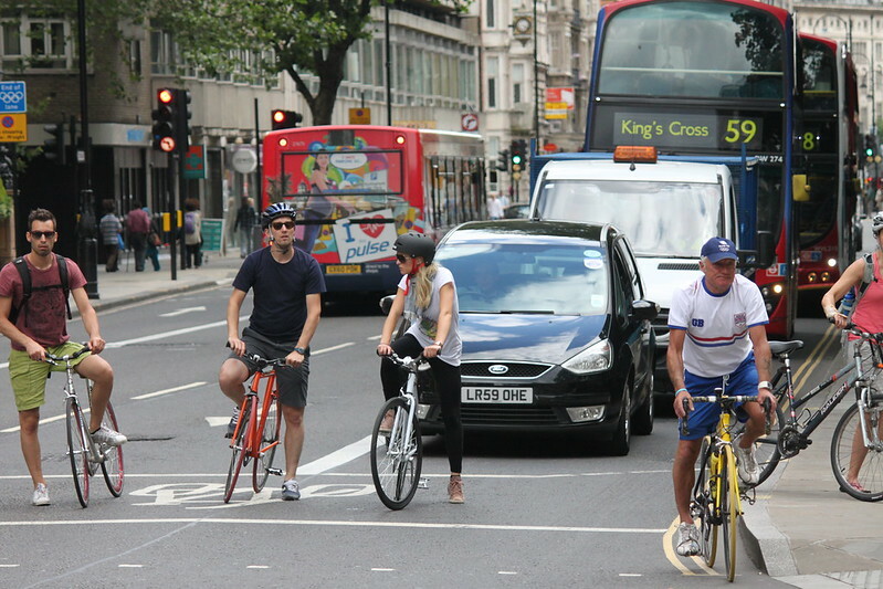 londyn na rowerze