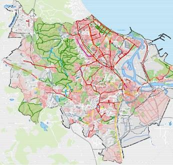 mapka ścieżek rowerowych w gdańsku