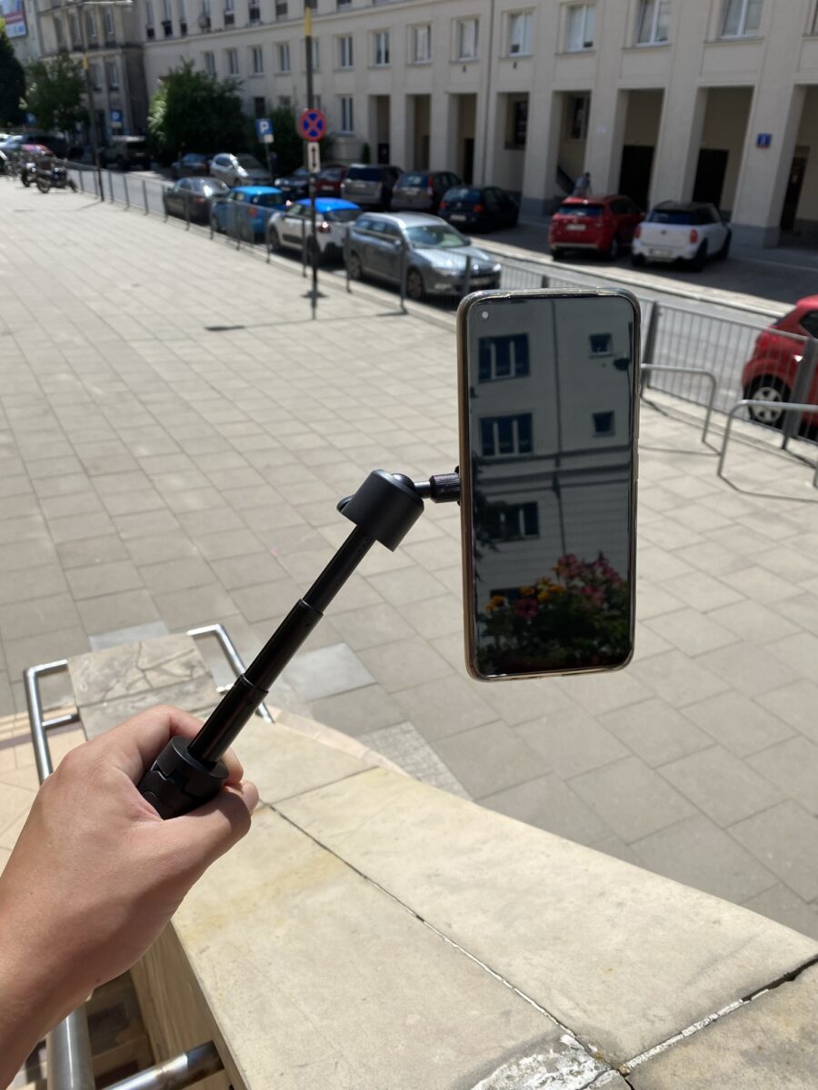 Magnetyczny selfie stick